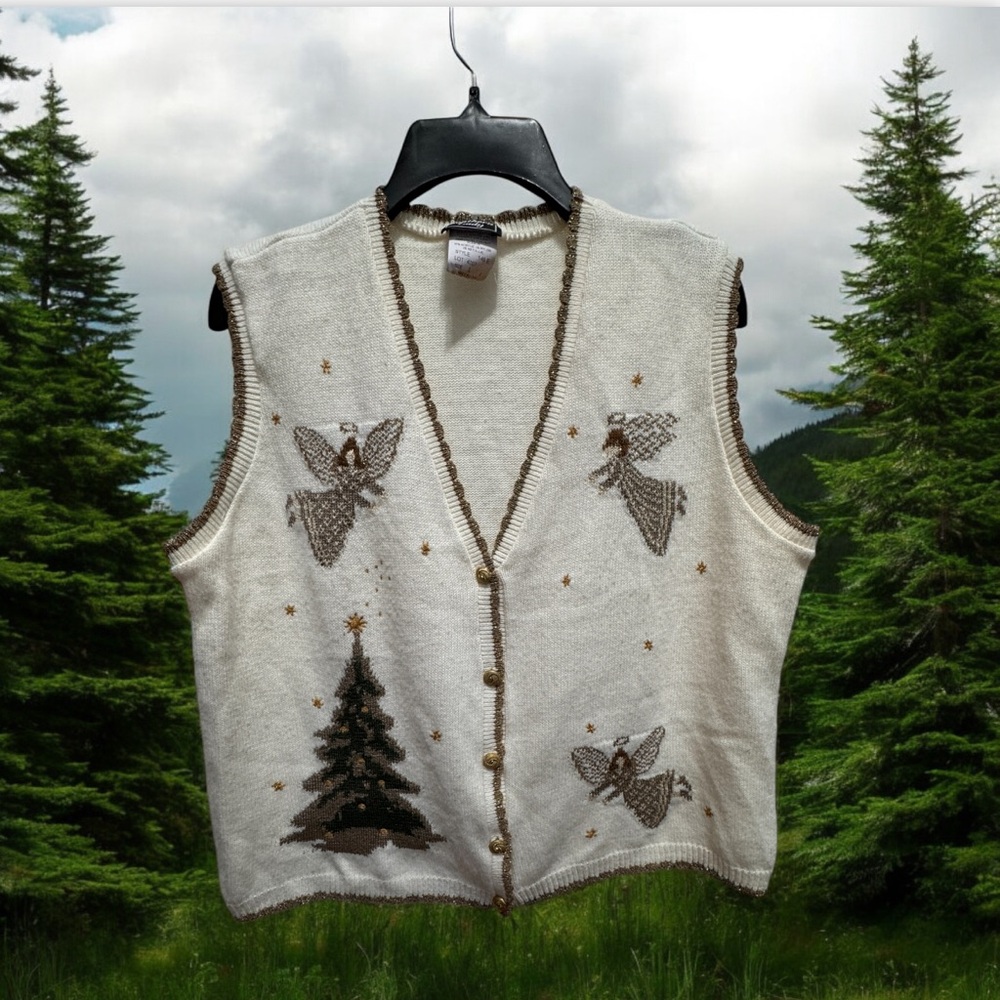 Southern Lady size large holiday vest